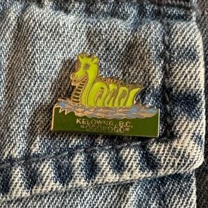5/$15 Kelowna Ogopogo Lake Monster Enamel Pin